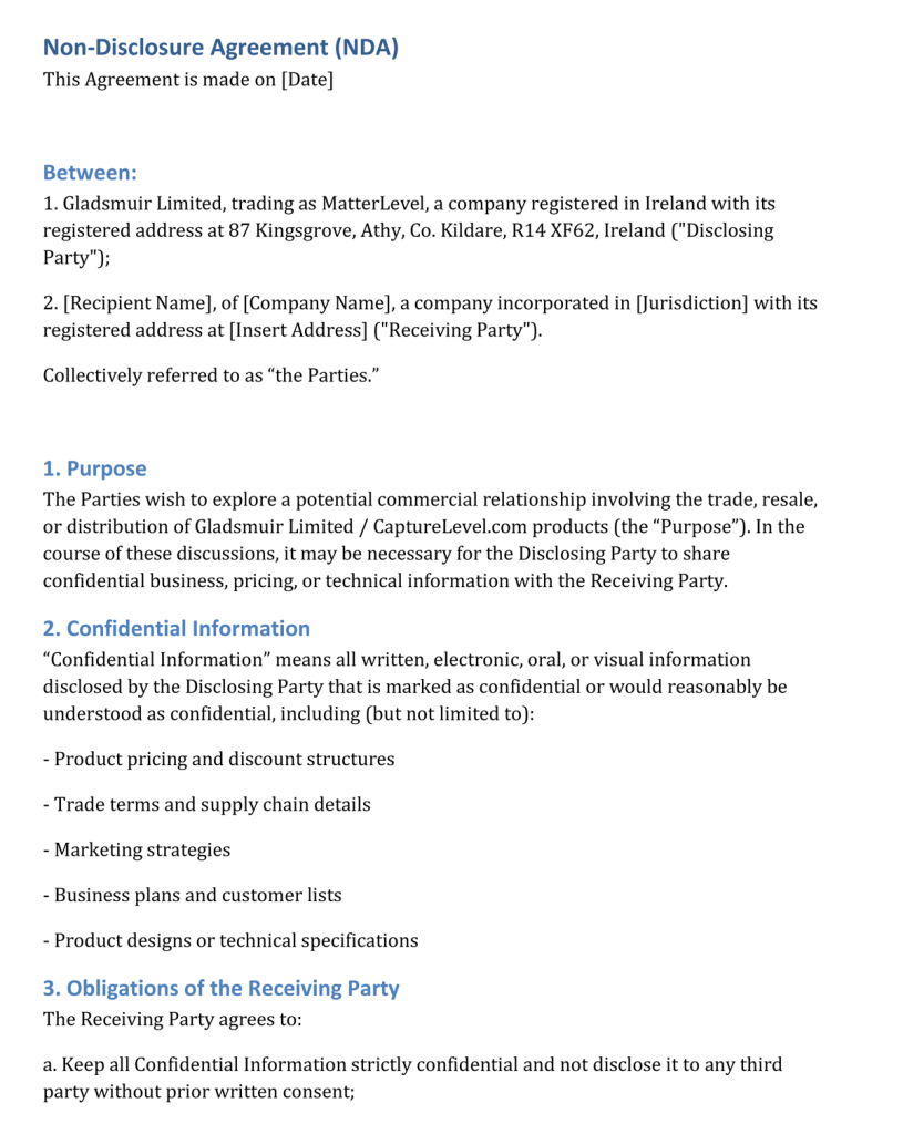Gladsmuir-Limited-TA-MatterLevel_NDA_Trade_Reseller